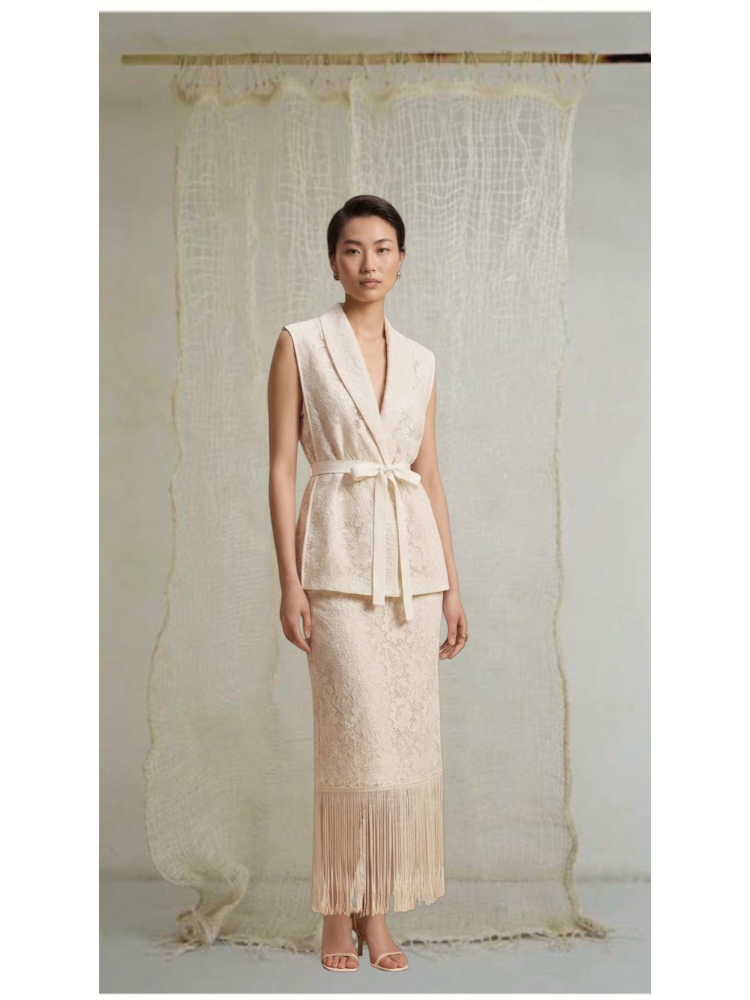 amra lace skirt